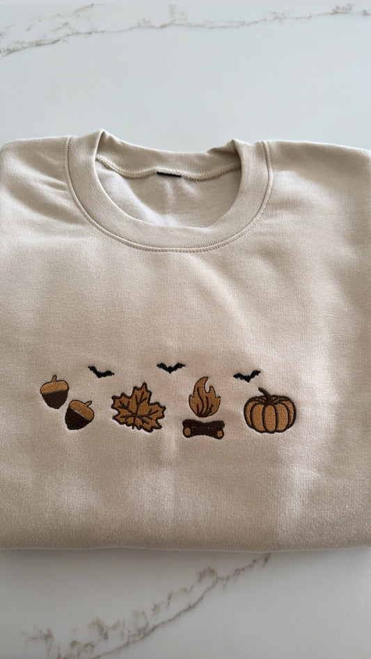 Cozy fall crew neck